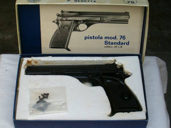 Beretta Standard mod.76 cal.22 Lr canna da 150 mm