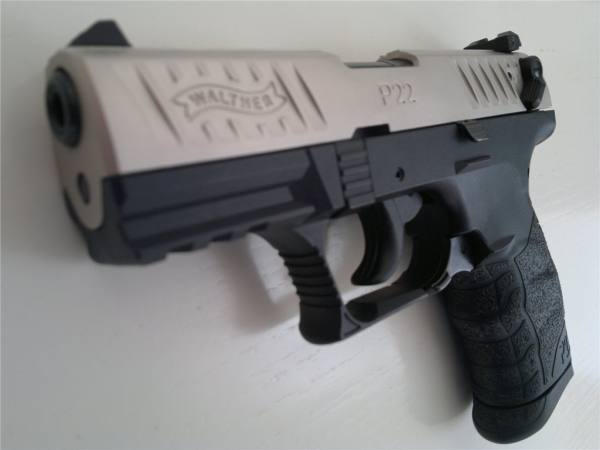Walther P22-Q 3.4" 22 LR Nickel