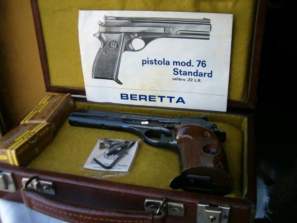 PistolaBerben Corporation N.Y Beretta . mod.76 cal 22 LR