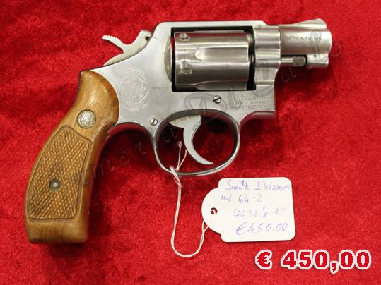 Usato #0512 Smith & Wesson 64-2 calibro 38 Special