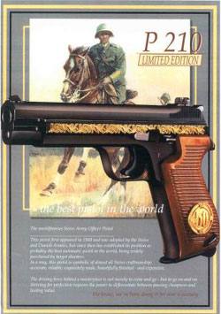 SIG P210 -50Jahre Armeepistole 1949-1999- cal.9x21
