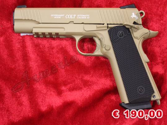 Nuovo #A-0094 Umarex Colt Government calibro 4,5 mm