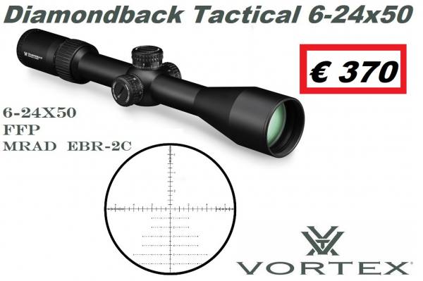 Vortex Diamondback Tactical 6-24x50 MRAD /// €  370 ///