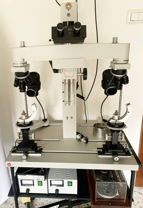 Microscopio comparatore balisticom Leitz