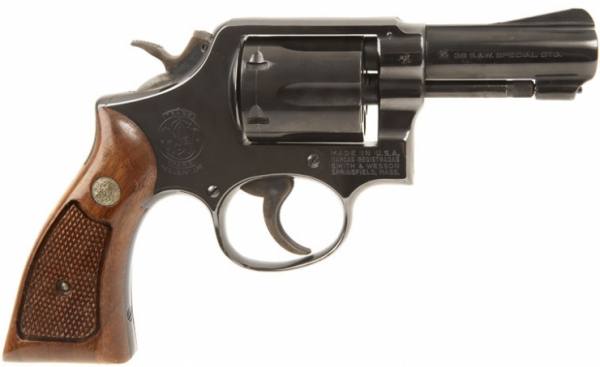 revolver smith&wesson 38 sp. mod. 10-8 bellissimo