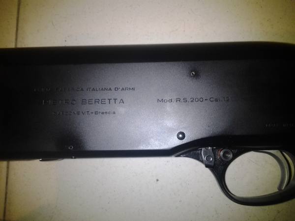 Vendo fucile a pompa  Beretta RS200
