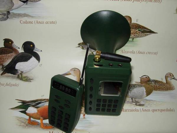 quaglie e acquatici Richiamo x uccelli X con timer programmabile