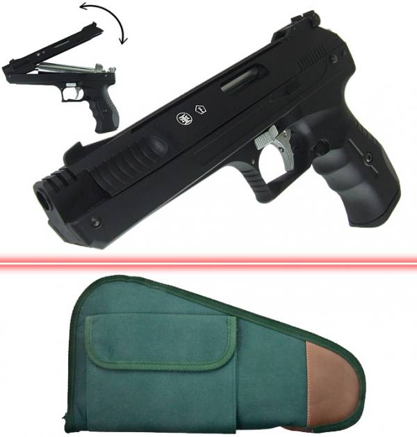 S-9 pistola ad aria compressa PCA Cal. 4,5 mm + custodia + 100 diabolos (pallini) LIBERA VENDITA!