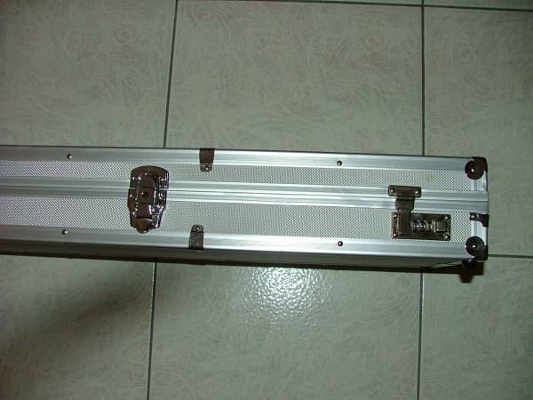 valigetta in alluminio porta carabina