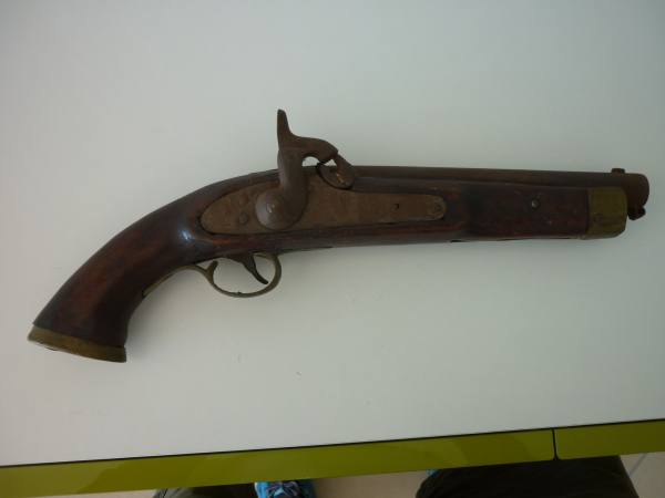 Pistola avancarica originale '800 più n 2 pistole avancarica