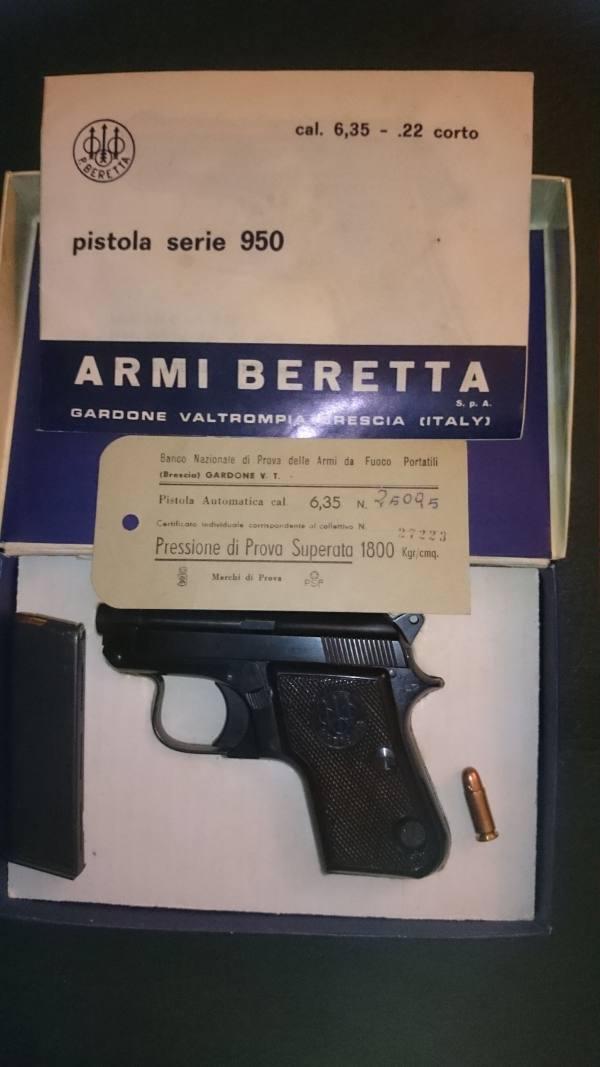 Beretta 950 B cal. 6.35