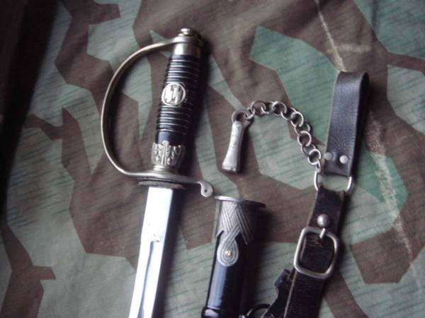 Original German WW2 Waffen SS Sword, Original Eickhorn Solingen