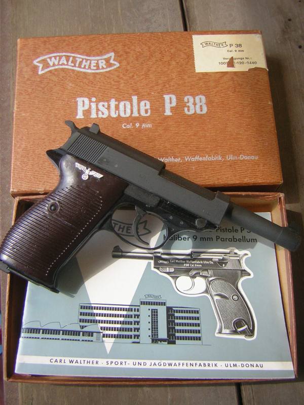 Walther P38 cal.9x21 nuova d'arsenale