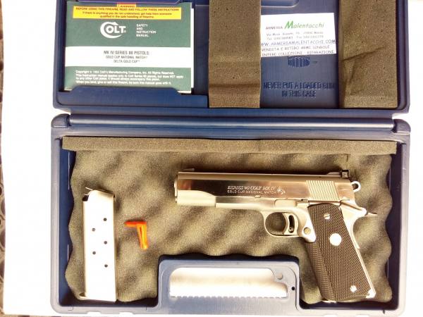 Colt Gold Cup National Match 45ACP + 45HP € 940