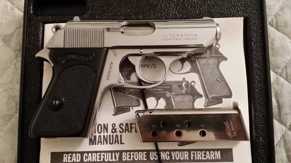 Walther PPK inox cal .380ACP / 9mm
