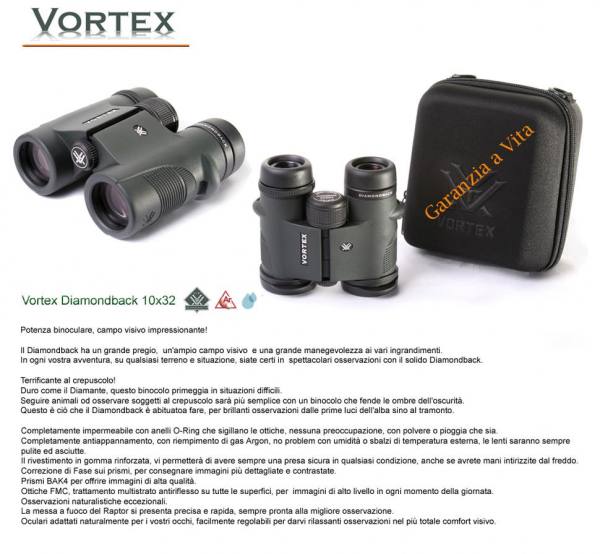 VORTEX DIAMONDBACK 10X32 € 208