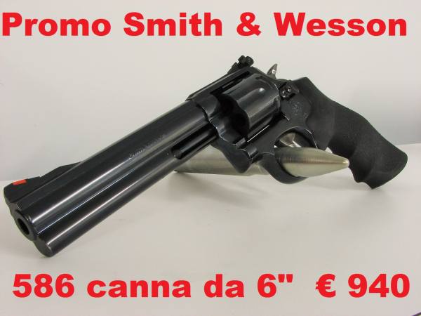 NUOVA IN PRONTA CONSEGNA: Smith & Wesson 586 da 6" 357 Magnum