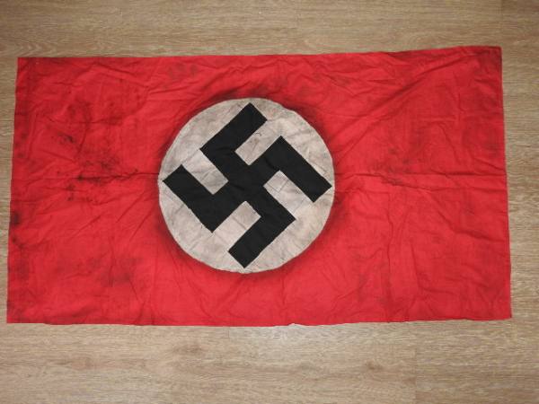 Vend0 Bandiera reggimentale della NSDAP originel !!!