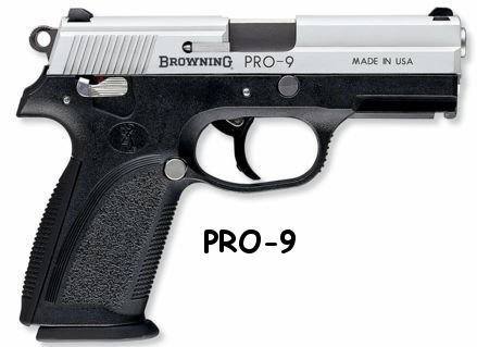 browning pro 9 cal. 9x21