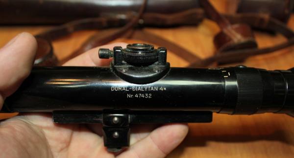 Cannocchiale/Ottica ZF39 Wetzlar per Mauser K98, originale