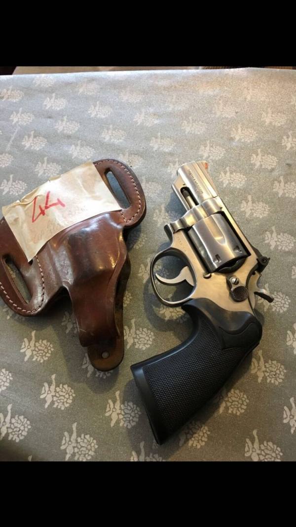 revolver smith wesson canna corta cal 357 magnum