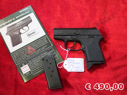Usato #0750 Remington RM 380 Calibro 380 ACP (9 Corto)