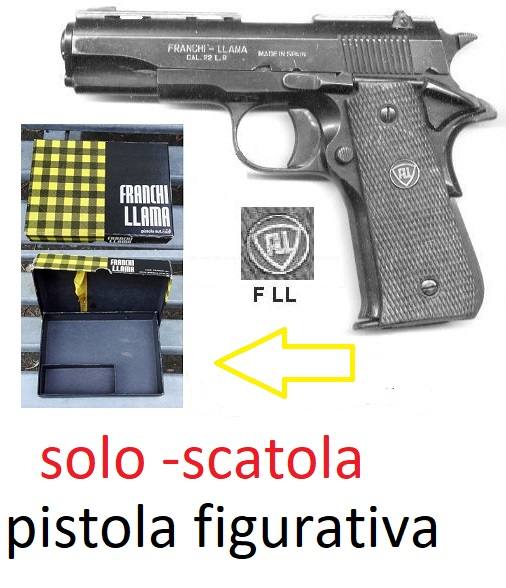 Scatola per Pistola Franchi-llama mod. automatica 22