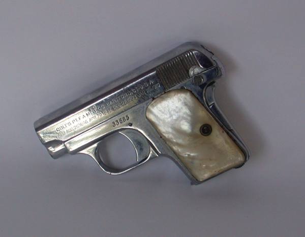 Pistola semiautomatica Colt mod. Pocket cal. 6.35 mm