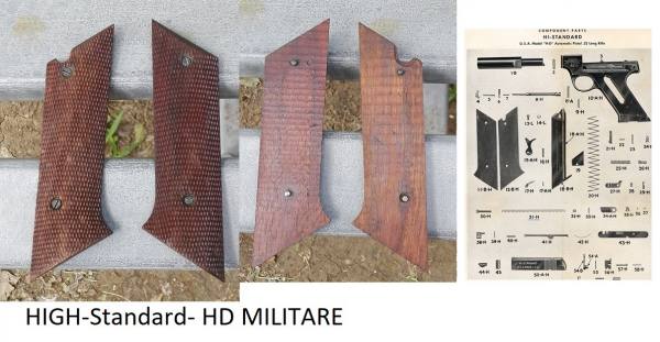 Guancette Per High-Standard HD Militare