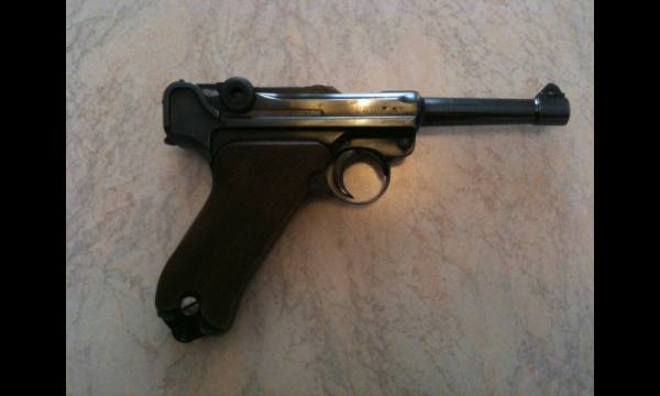 Mauser Luger P08 Pari al nuovo - Fondina in omaggio