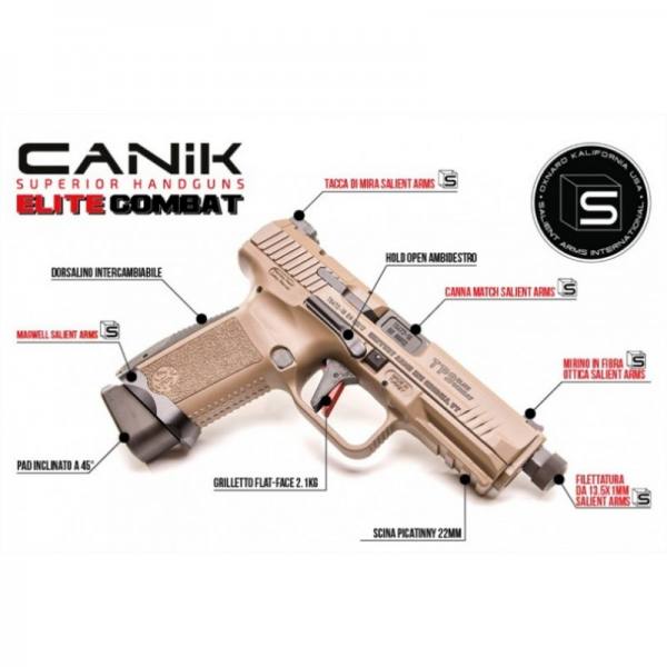 Pistola Canik TP9 Elite Combat Cal 9x21