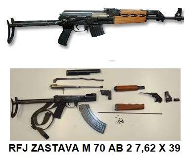 Fucile Zastava AK m 74 cal. 7,62x39