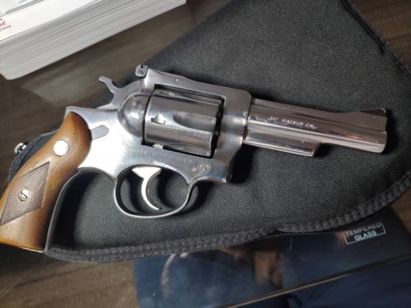 revolver Ruger security six inox 357.magnum