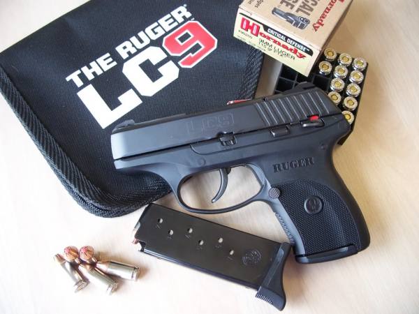 PISTOLA RUGER LCP  9