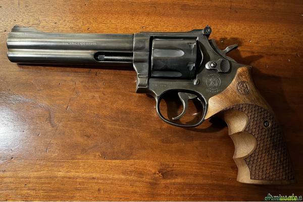 Smith & Wesson 586 combat magnum 6" .357 Magnum | 9x31mmR | .353 Casull