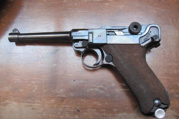 Mauser "Luger" P08 1941, BYF bellica 7,65 P