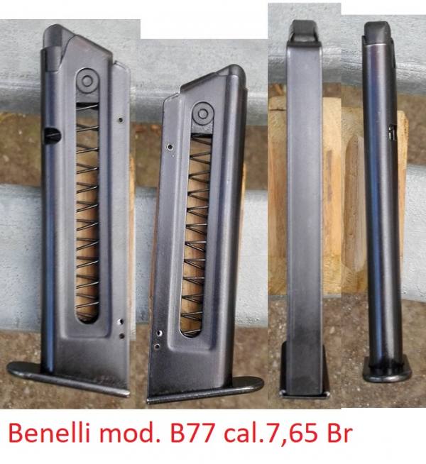 Caricatore Benelli B 77 cal.7,65 Br