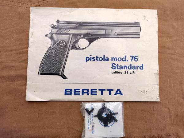 Manuale Beretta 76
