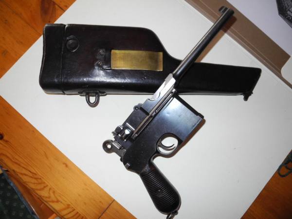 Pistola Mauser 1899 Regia Marina Italiana