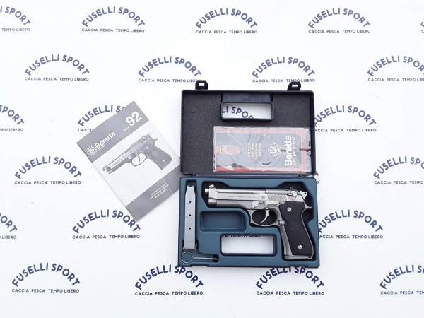 #493 Pistola semiautomatica beretta modello 98fs inox calibro 9x21