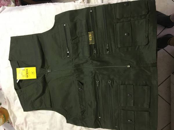 gilet da sport -caccia o pesca taglia 52 marca CEDA