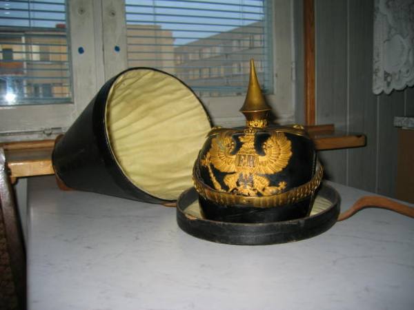 Vendo/Cedo  Ww1 1gm Pickelhaube Prussia truppa elmo casco