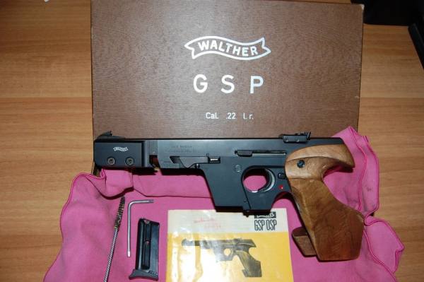 GSP Walther 22.LR in condizioni ottime